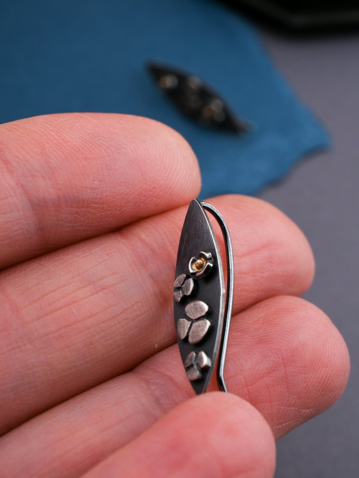 Petite Garland Earrings SS/14k