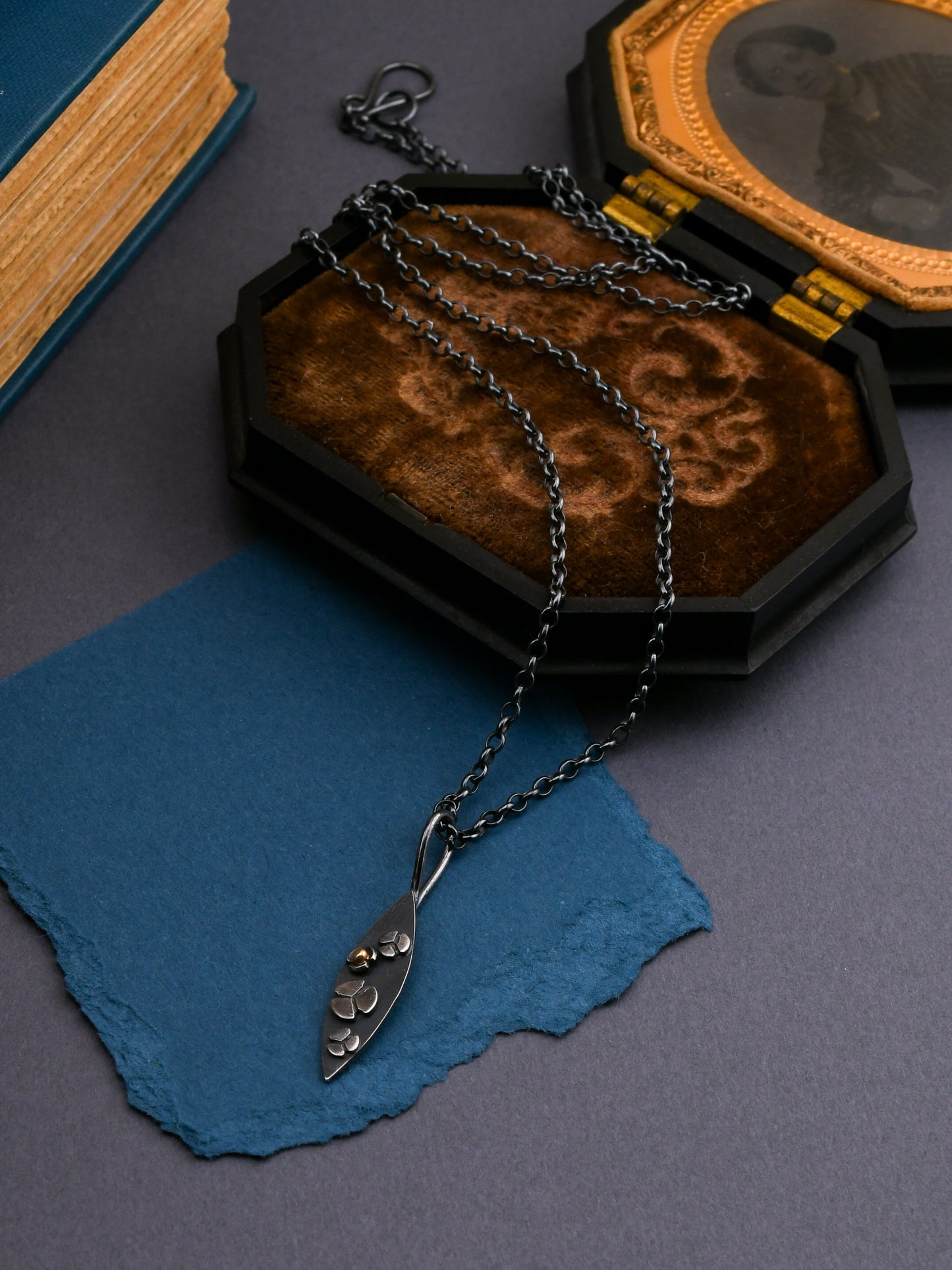 Petite Garland Necklace SS/14k