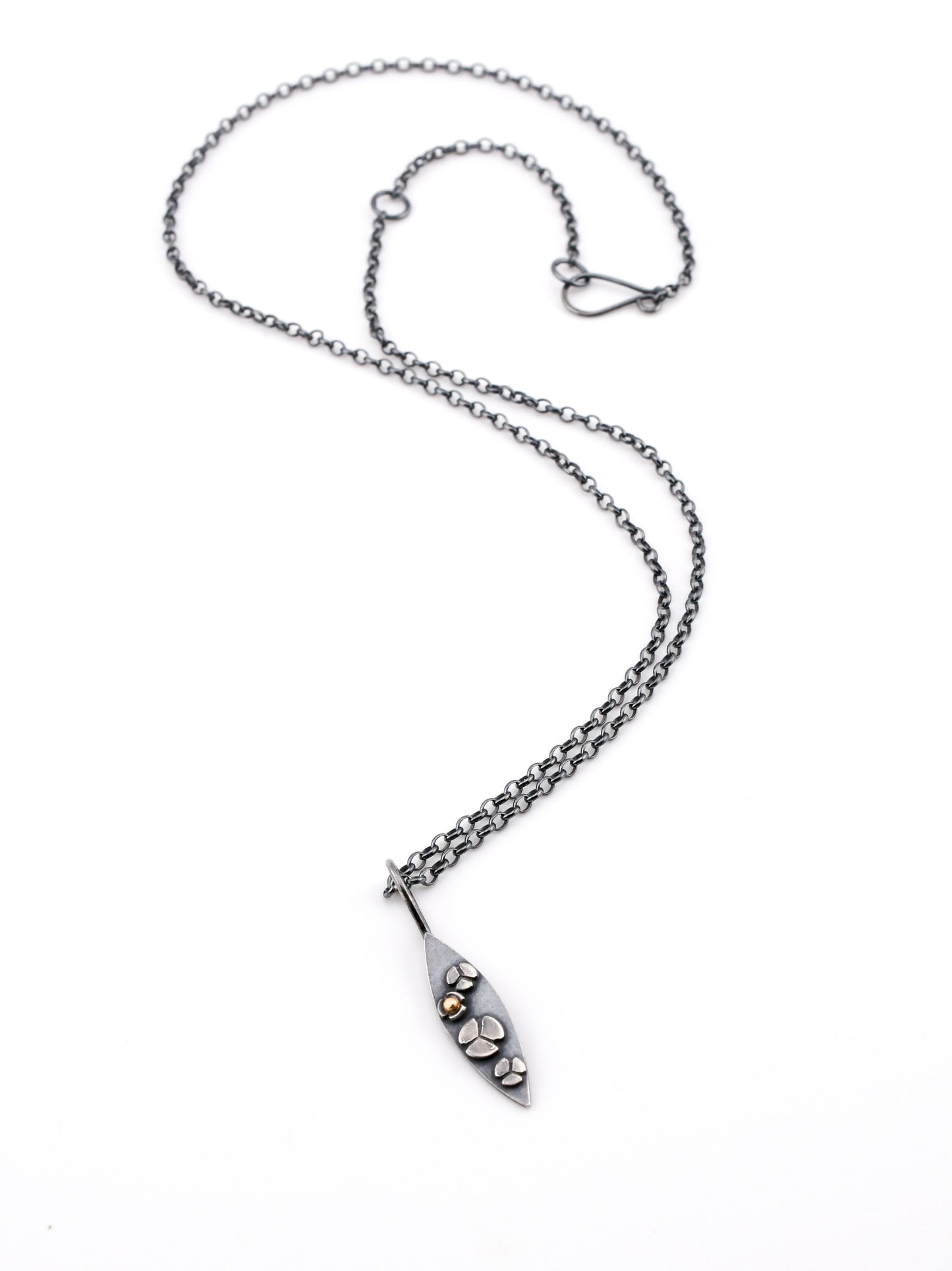 Petite Garland Necklace SS/14k