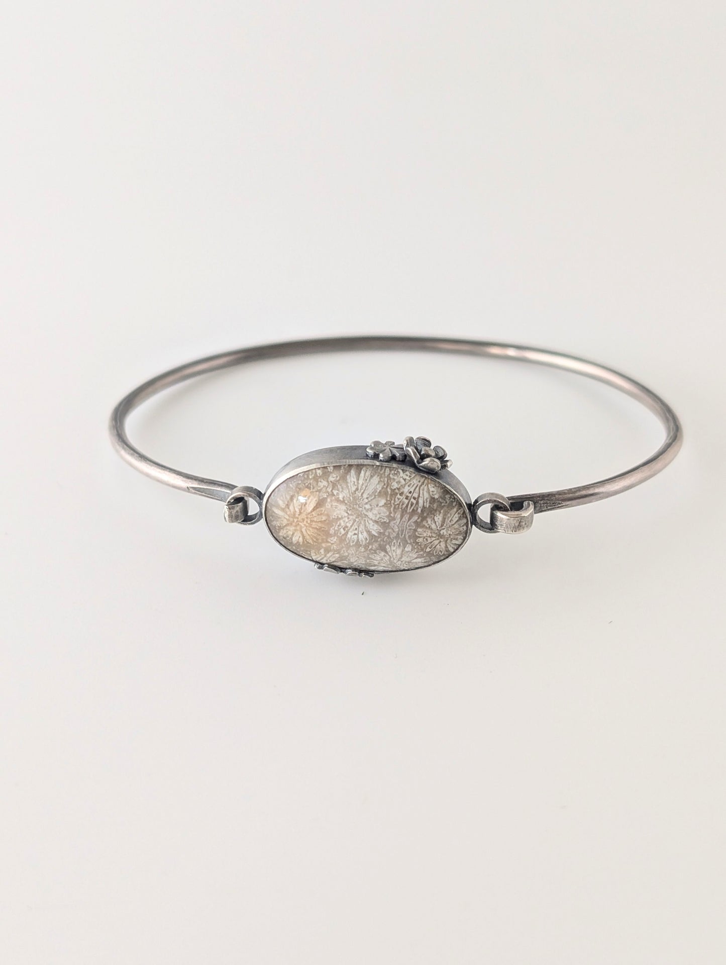 Fossil Coral Tension Bracelet