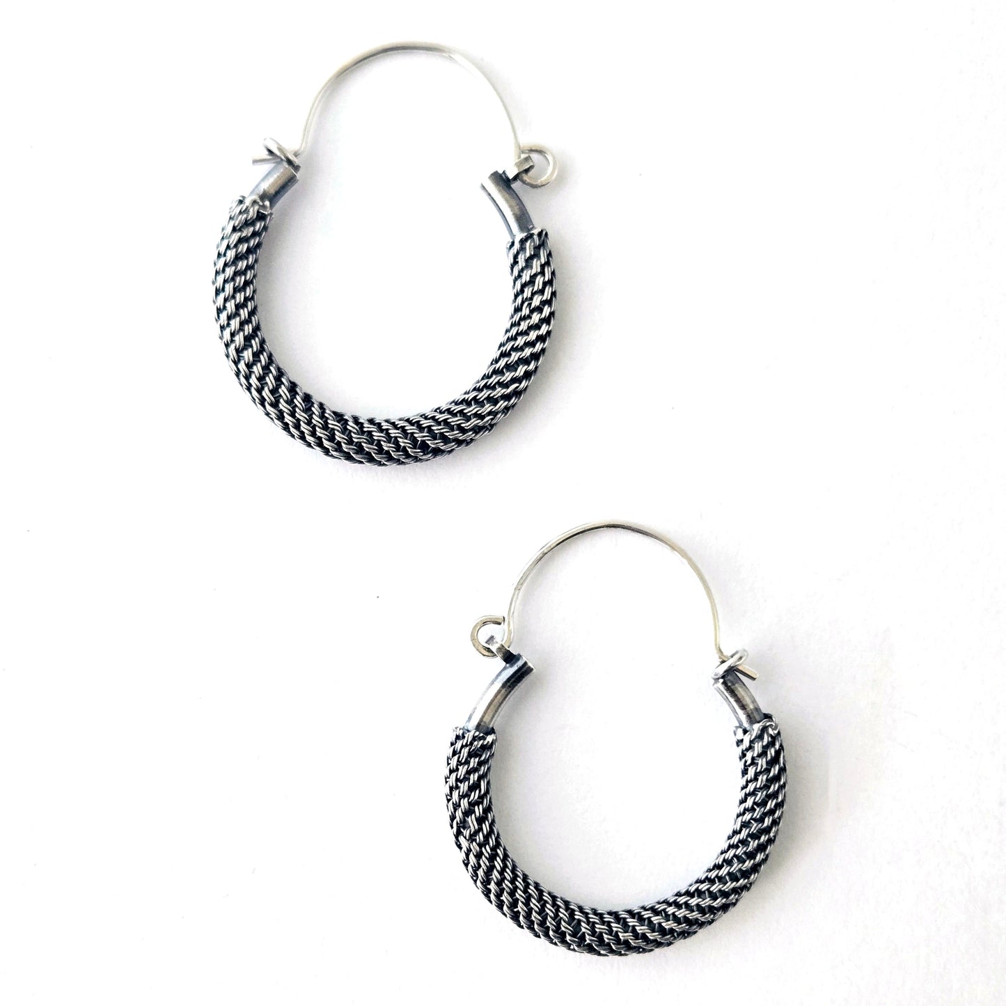 Spiral Hoop Earrings