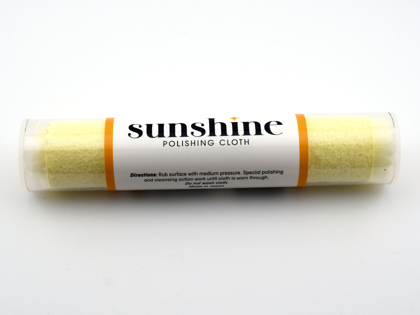 Roll of Sunshine Polishing Cloth on a white background