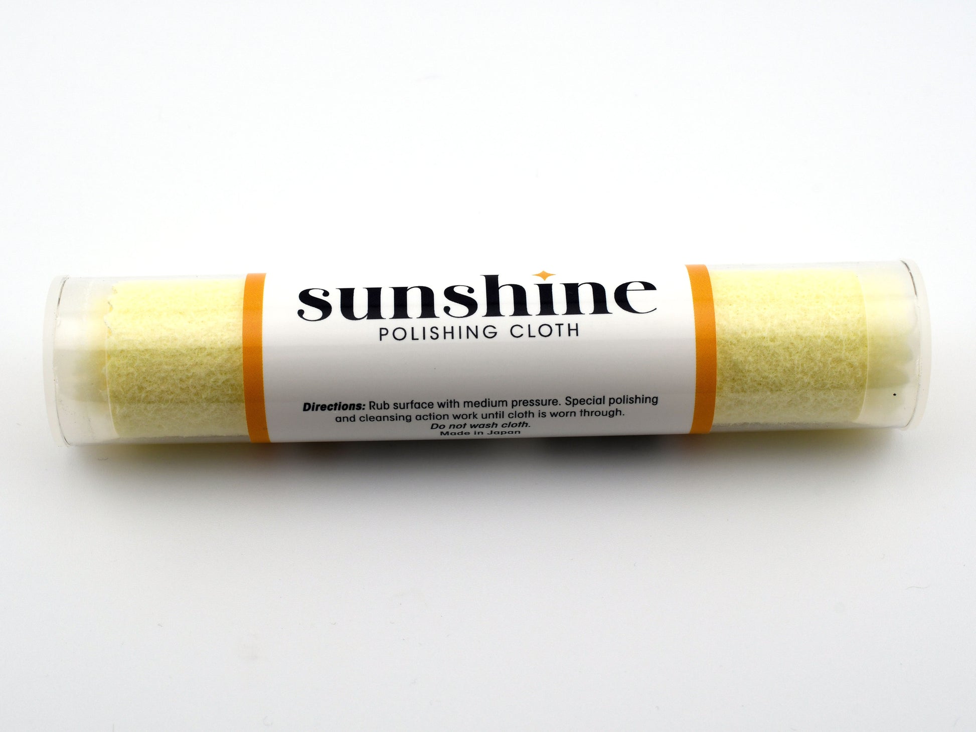 Roll of Sunshine Polishing Cloth on a white background